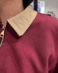 Tuta Velvet Bordeaux