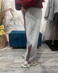 PANTALONE TUTA - Grigio e Rosso