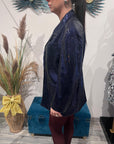 SHIMMER BLAZER - BLU