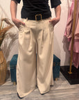 PANTALONE CAPRI- BEIGE