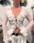 CAMICIA PIZZO BIANCA