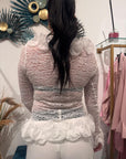 CAMICIA PIZZO BIANCA
